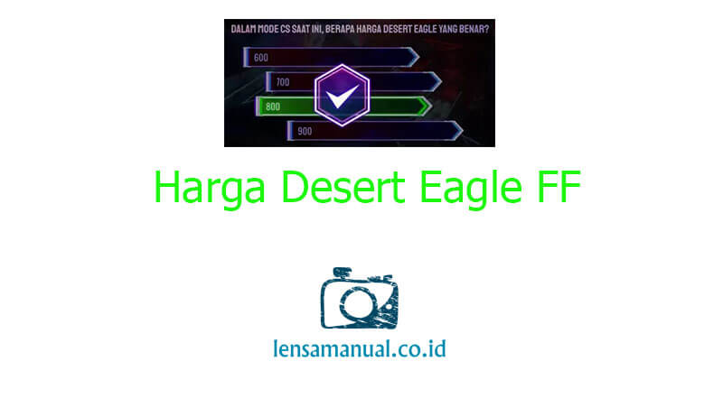 Harga Desert Eagle FF