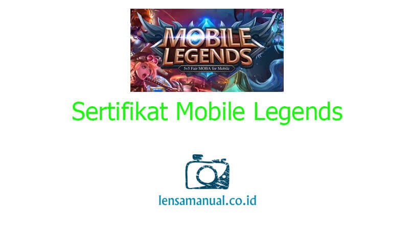 Mentahan Sertifikat Mobile Legends